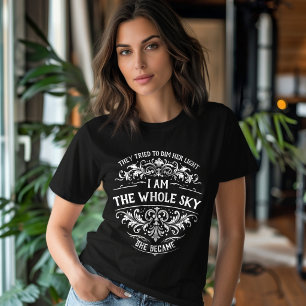 Stärkend I Am the Whole Sky Damen Vintage Tri-Blend Shirt