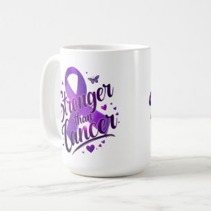 Stärker als Krebs-Becher Krebsbewusstsein Kaffee Kaffeetasse