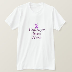 Stärker als Krebs Inspirierendes T-Shirt – Hoffnun