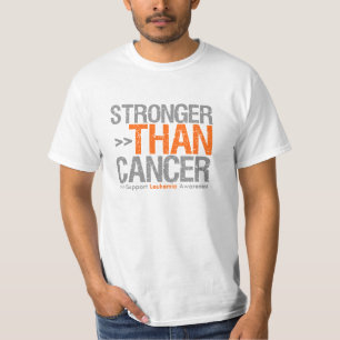 Stärker als Krebs - Leukämie T-Shirt