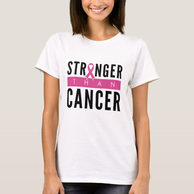 Stärker als Krebs T-Shirt (Vorderseite)