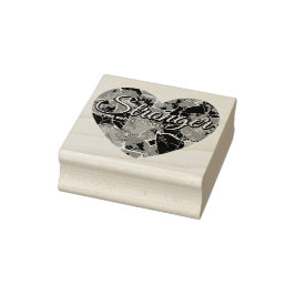 Stärker an den gebrochenen Orten Gummistempel