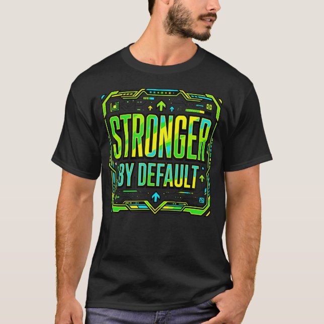 Stärker Durch Standard-Tech T-Shirt (Vorderseite)