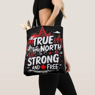 Starker freier wahrer Norden Tasche