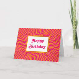 Starker Geburtstag Karte