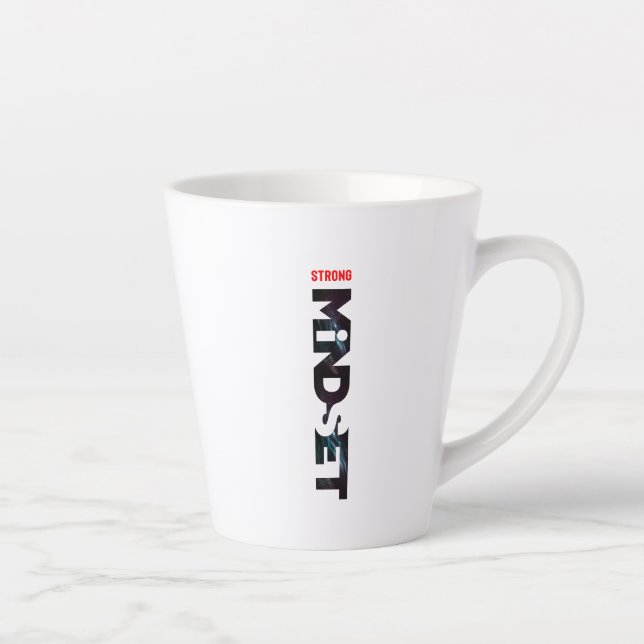 Starker Geist | Latte Tasse (Rechts)