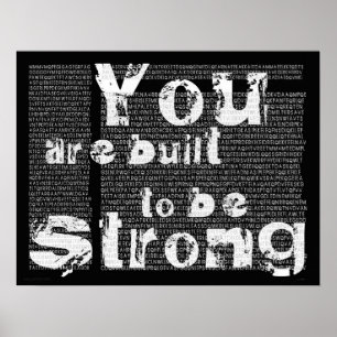 Starker Gen-Druck Poster
