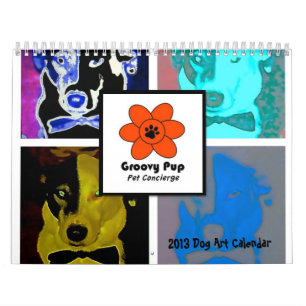 Starker Hundekunst-Kalender des Welpen-2013 Kalender