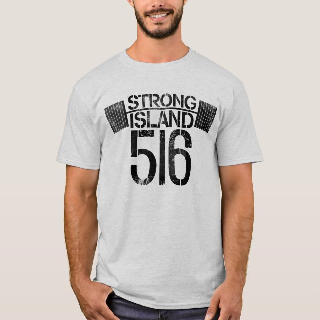 Starker InselBarbell: Begrenzte JC Ausgabe T-Shirt (Vorderseite)
