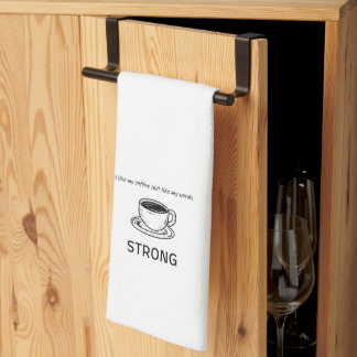 Starker Kaffee Geschirrtuch