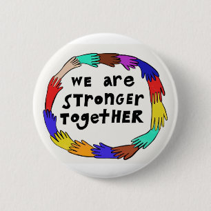 Stärker knöpfen Sie zusammen Button