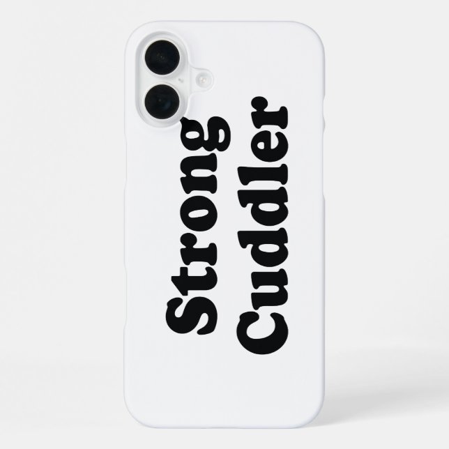 Starker Knuddler iPhone 16 Plus Hülle (Rückseite)
