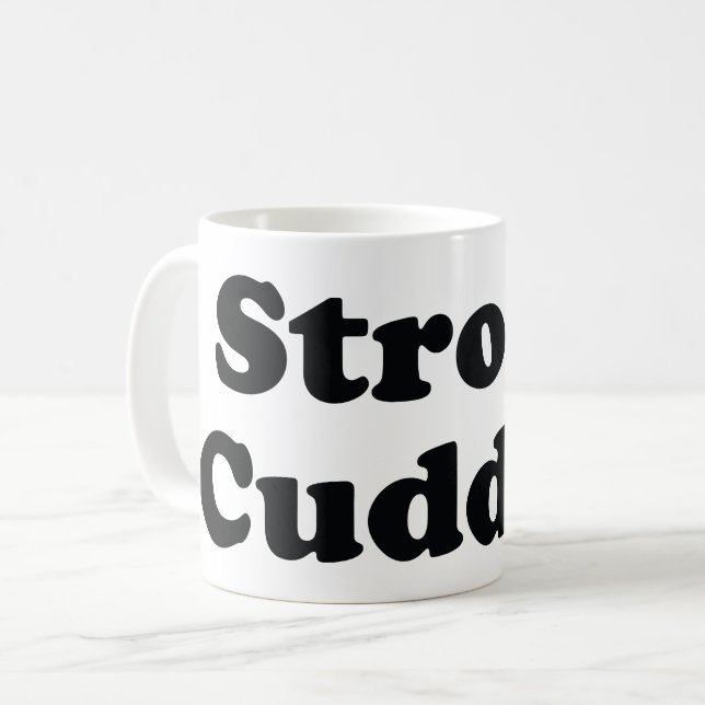Starker Knuddler Kaffeetasse (Vorderseite Links)