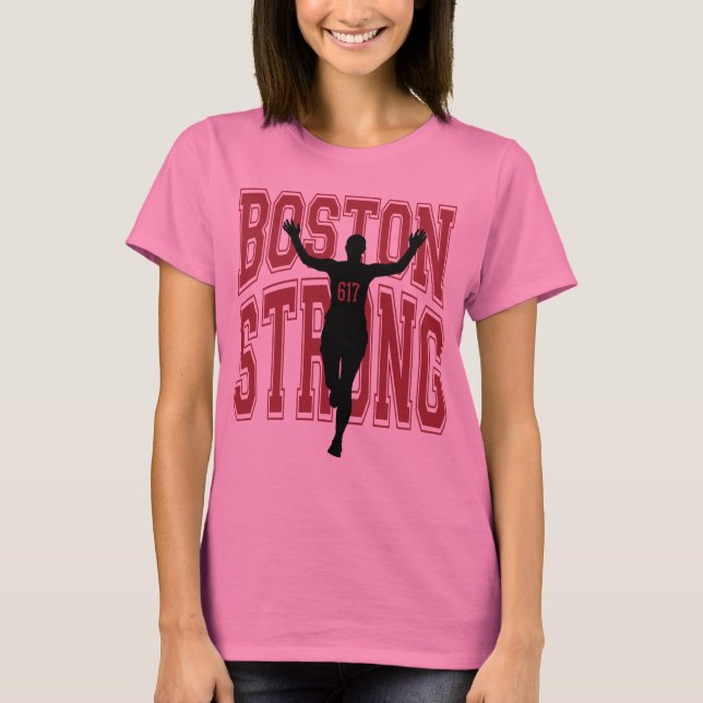 Starker Läufer Bostons T-Shirt (Vorderseite)