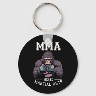 Starker Mixed Martial Arts Gorilla - Boxkäfig Schlüsselanhänger