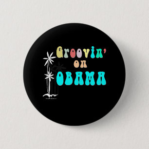 Starker Obama-Knopf Button