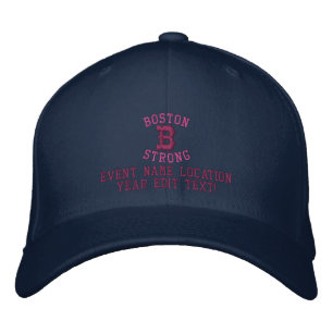Starker Personalizable EDIT TEXT Bostons Bestickte Kappe