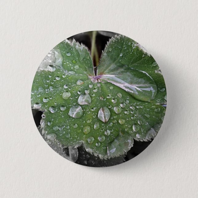 starker Regen Button (Vorderseite)