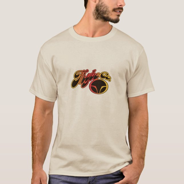 Starker Surfer-Retro Brandungs-Grafik T-Shirt (Vorderseite)