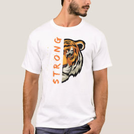 Starker Tiger für Shirts