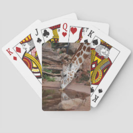 Starker Typ spielt Karten Spielkarten