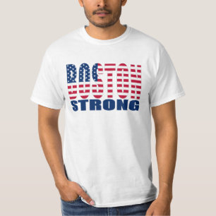 STARKER US Flaggen-T - Shirt BOSTONS