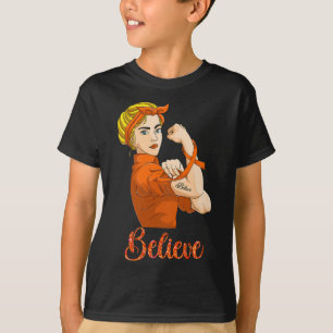 Starker weiblicher Blutkrebs T-Shirt