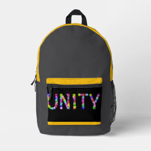 Stärker Zusammen Inspirierend Bedruckter Rucksack