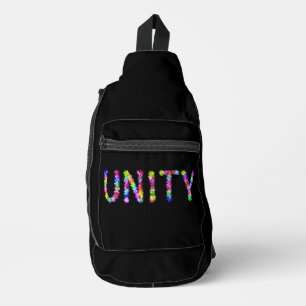 Stärker Zusammen Inspirierender Frieden: Liebe H Crossbody Bag