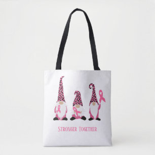 Stärkere Rosa Brustkrebs Schleife Tasche