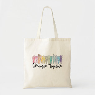 Stärkere zusammen Taschen-Tasche Tragetasche