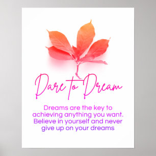Stärkere Zusammenführung inspirierender Zitate Pos Poster