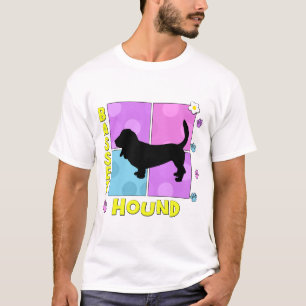 Starkes Basset Hound T-Shirt