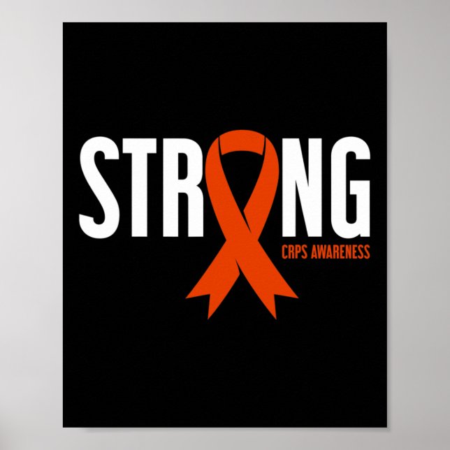 Starkes CRPS-Bewusstsein RSD CRPS-Bewusstsein Poster (Vorne)