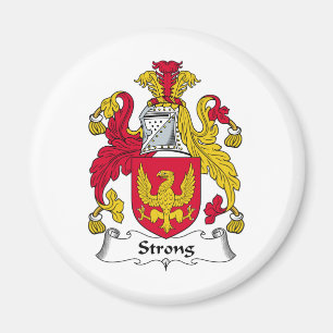 Starkes Familienwappen Magnet