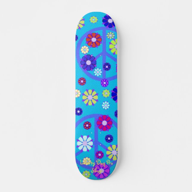 STARKES FRIEDENSSkateboard - DURCH Skateboard (Vorne)