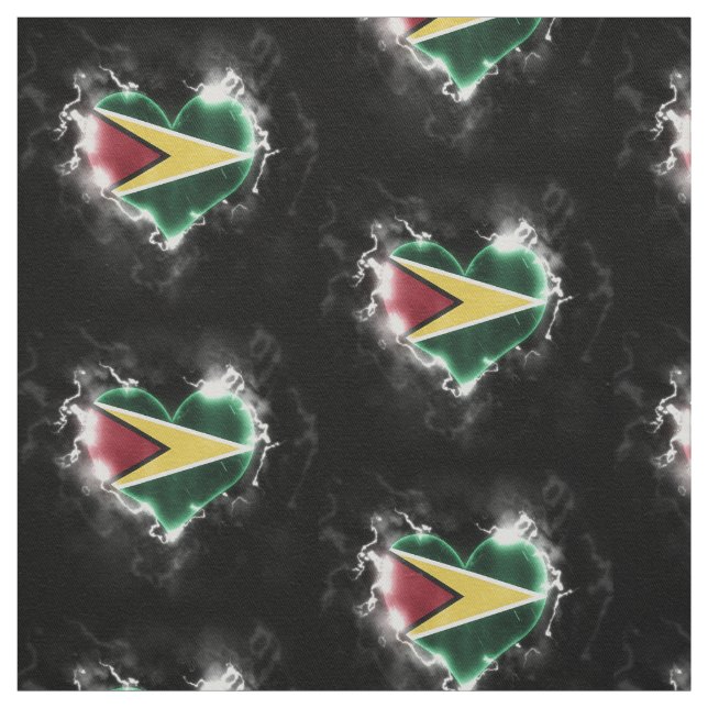 Starkes Guyana Stoff (Muster)