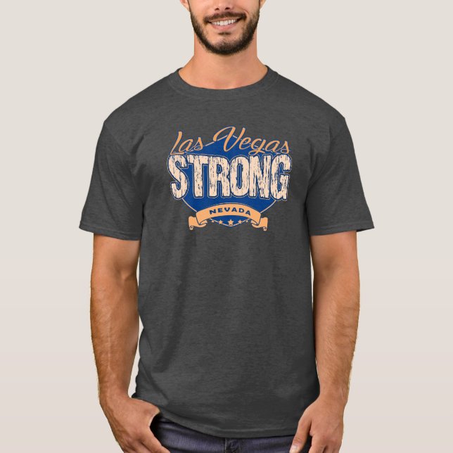 Starkes Las Vegas - beten Sie für Nevada-Liebe-T - T-Shirt (Vorderseite)