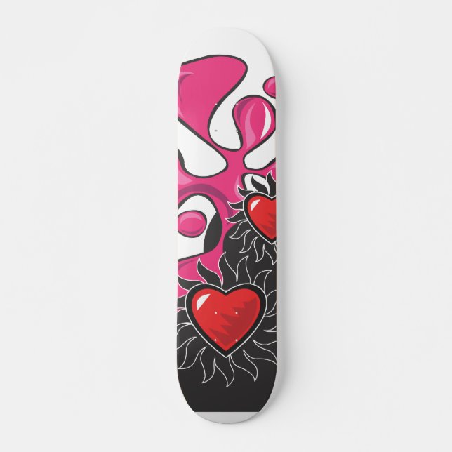 Starkes Mädchen-Skateboard Skateboard (Vorne)