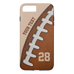 STARKES PERSONALISIERTES Fußball iPhone 7 8 Plus/7 Plus Hülle