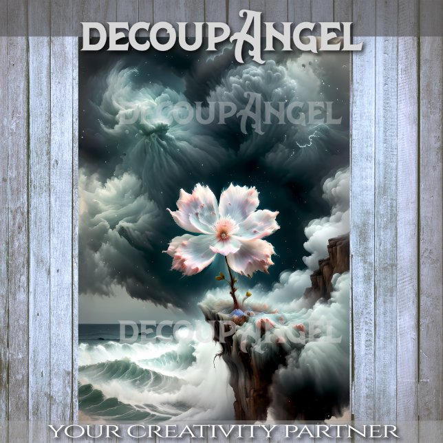 Starkes Solitaire-Soul - Decoupage - Seidenpapier (Von Creator hochgeladen)