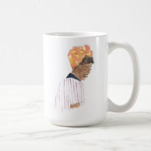Starkes u. schönes Frauen-Lächeln Kaffeetasse