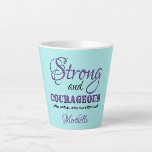 STARKES UND COURAGEOUS Personalisiertes Wasser Chr Milchtasse