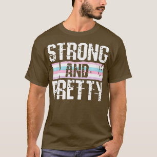 Starkes und Hübsches intersexuelles Prix-Gym-Train T-Shirt