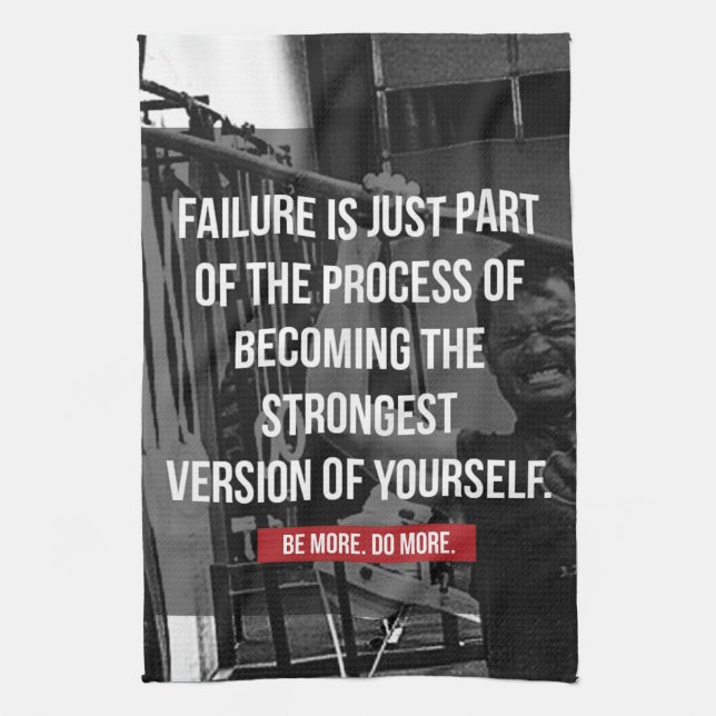 Stärkste Version Ihres Workout-Motivierend Küchentuch (Vertikal)