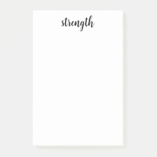 STÄRKUNG DER NACHRICHTEN POST-IT KLEBEZETTEL