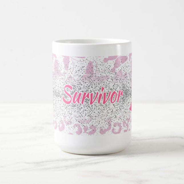 Stärkung des rosa Multifunktionsdesigns Kaffeetasse (Mittel)
