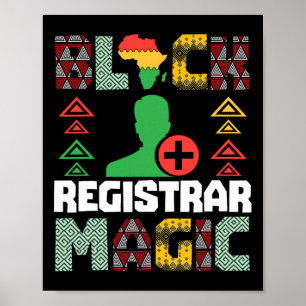 Stärkung des schwarzen Kanzlers Magic American Poster