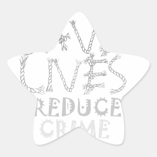 Stärkung des Wandels mit dem :Rett Lives Reduction Stern-Aufkleber (Vorderseite)