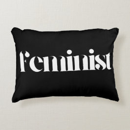 Stärkung des weiblichen Pillow | Inspirierend Wohn Dekokissen